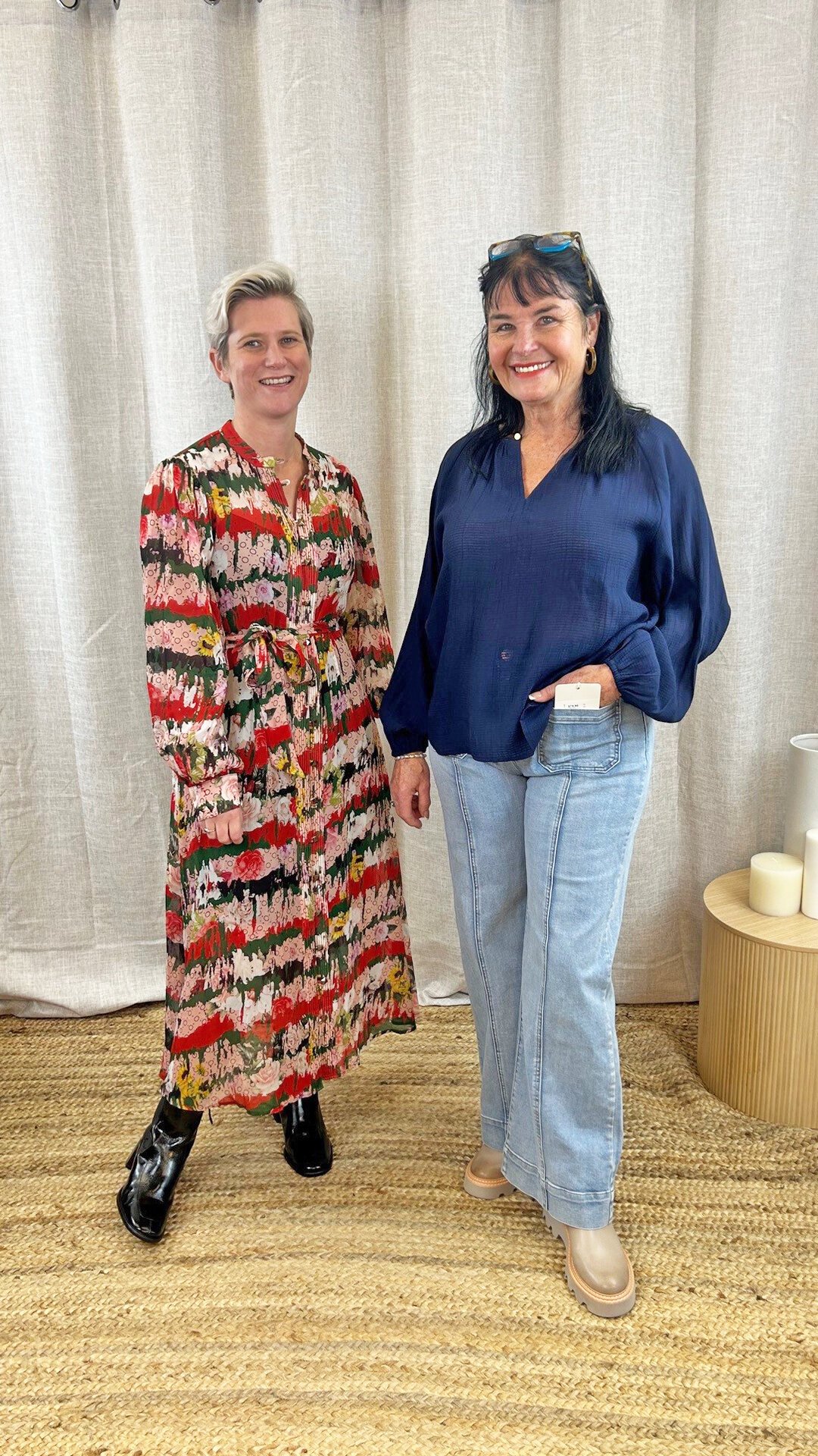 style items clothing on different bodies